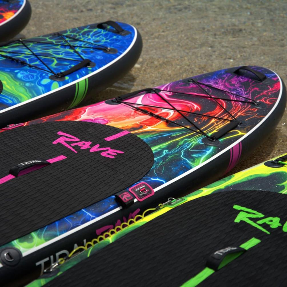 Tidal Rave ACRYLIC Inflatable Paddle Board 10’ 6